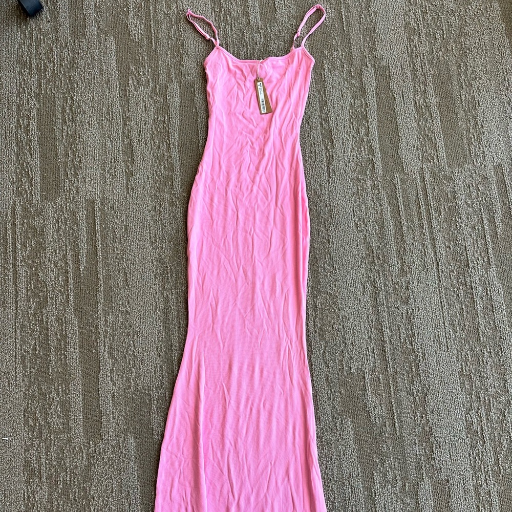 SKIMS soft lounge long slip dress size small